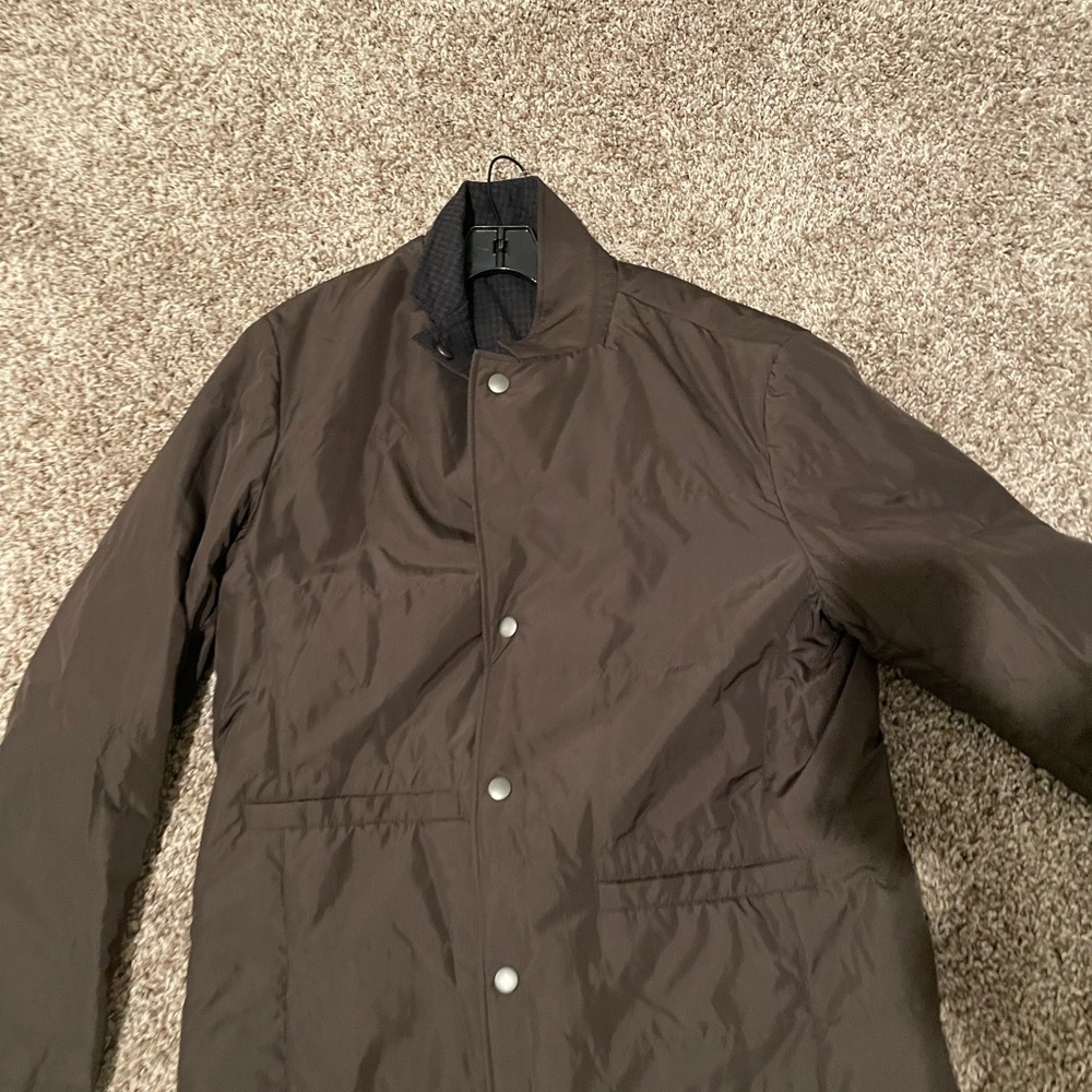Canali Reversible Jacket. Brown Polyester On One … - image 3